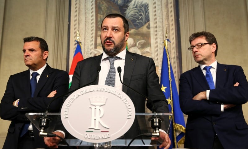 Nouvelles discussions en italie entre la ligue et le m5s