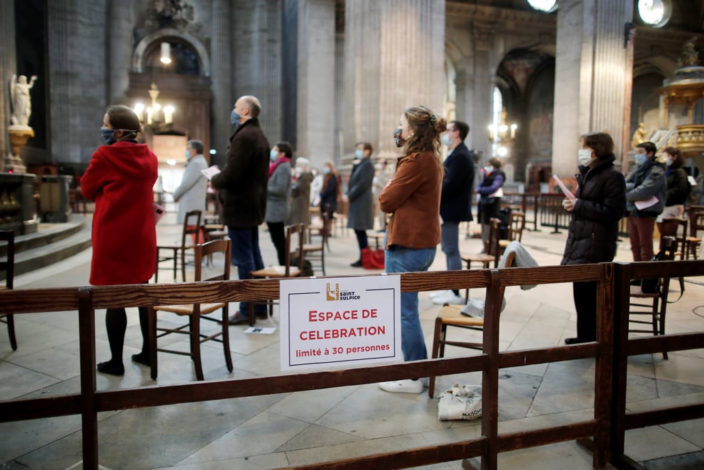 France: les ressources de l'eglise catholique affectees par le coronavirus