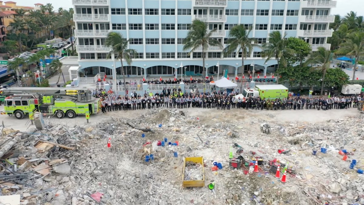 Usa: "plus d'espoir" de retrouver des survivants apres l'effondrement de l'immeuble pres de miami