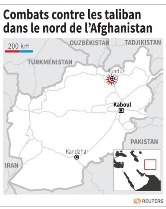 Combats contre les taliban dans le nord de l'afghanistan
