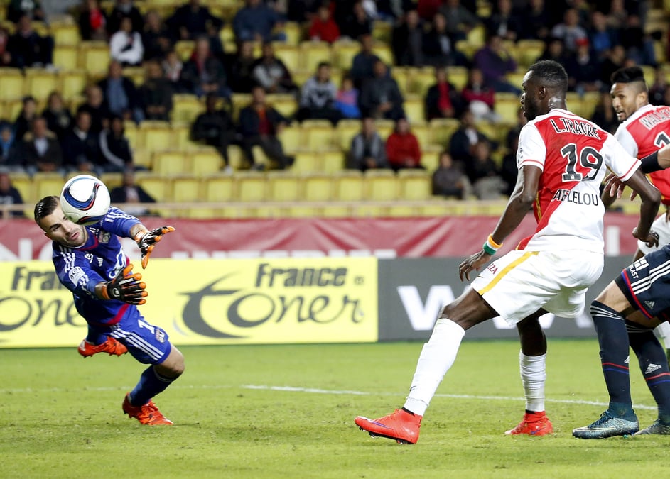 Monaco et lyon se separent sur un nul
