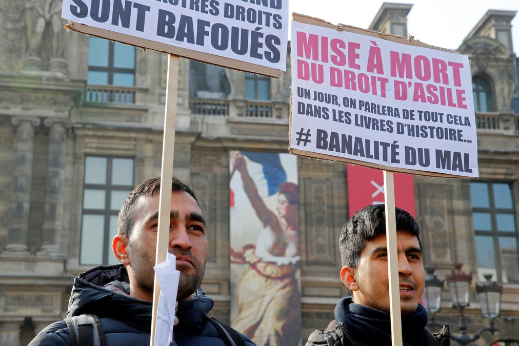 Un projet de loi asile pour preserver le "reve francais"