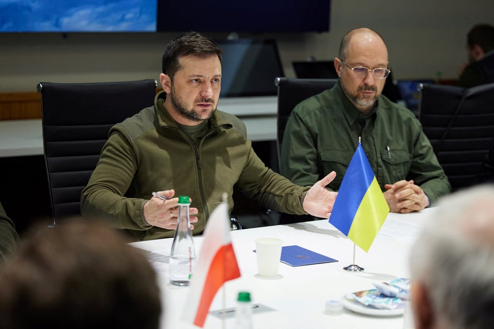 Les positions de l'ukraine et de la russie semblent plus realistes lors des negociations, dit zelensky