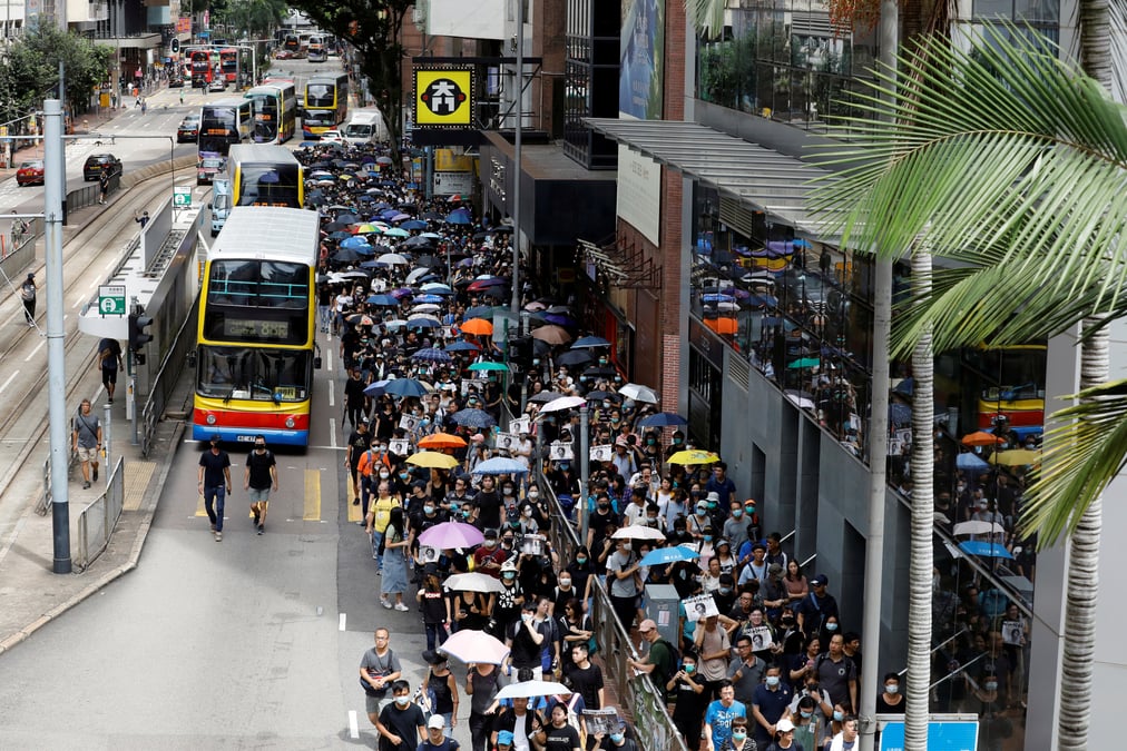 Hong kong: la messagerie telegram veut proteger l'identite des manifestants