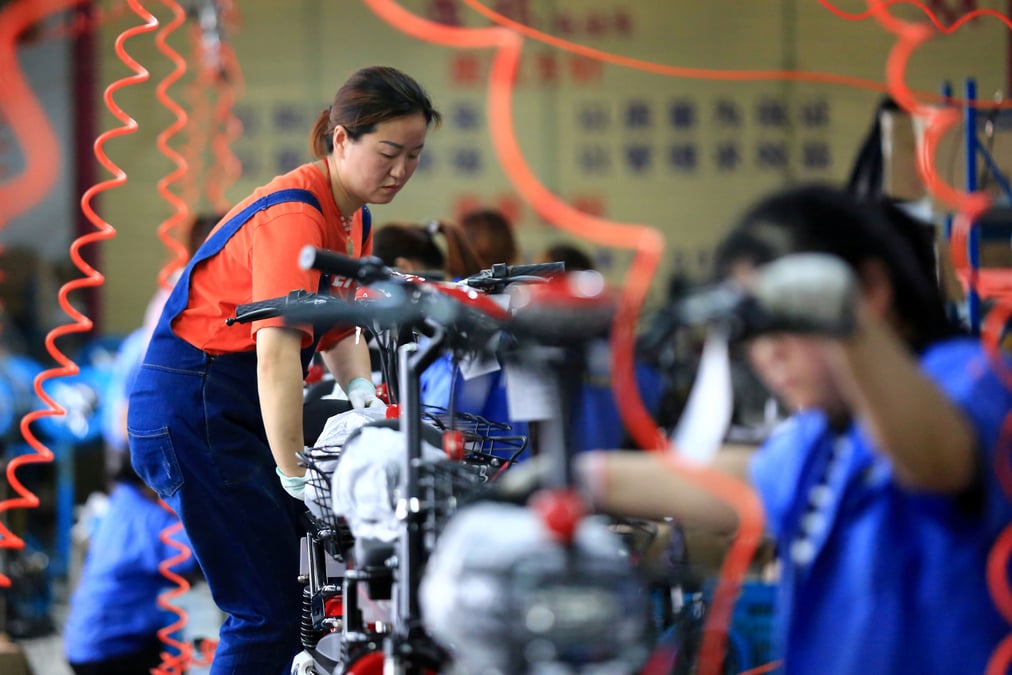 Chine: l'activite manufacturiere a un plus haut en pres de 10 ans