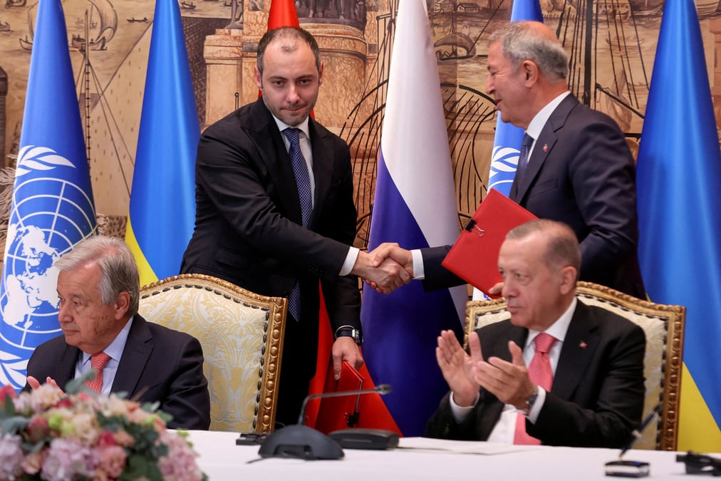 Accord pour la reprise des exportations de cereales ukrainiennes
