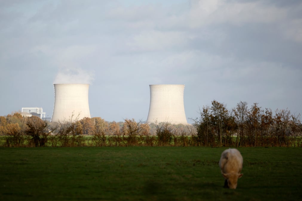 Le site de la centrale nucleaire de saint-laurent-des-eaux a muides
