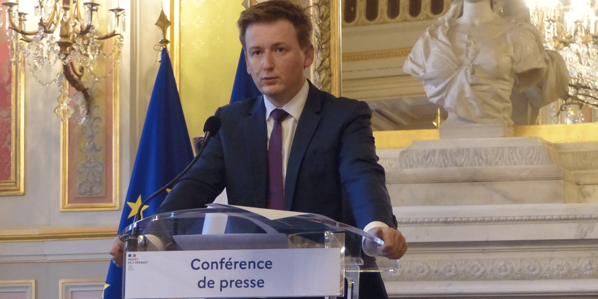 Le préfet de l'Hérault, François-Xavier Lauch, annonce que les services de l'Etat ont procédé à des contrôles renforcés depuis le début de l'année.