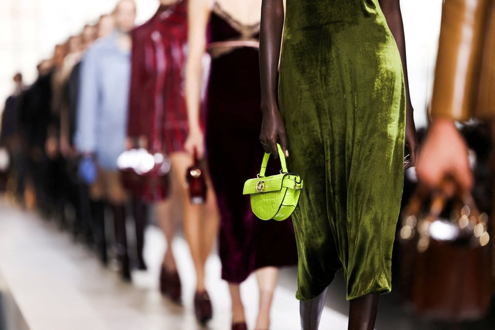 Gucci presente sa collection automne-hiver 2024 a milan