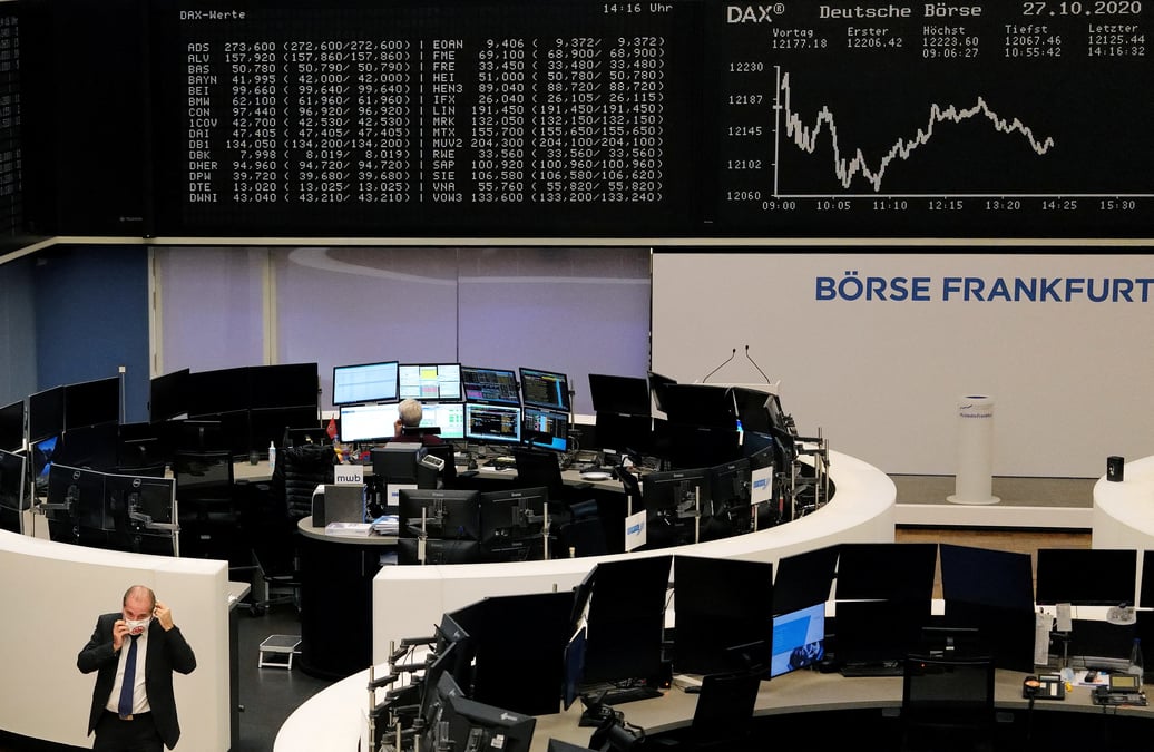 Les bourses europeennes en hausse en debut de seance