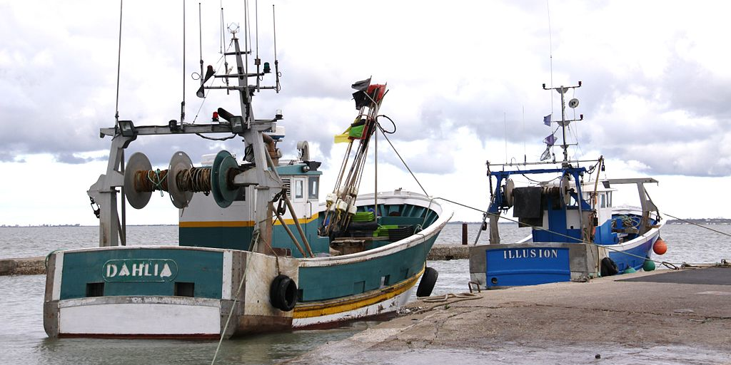 Bateaux de pêche à Oléron