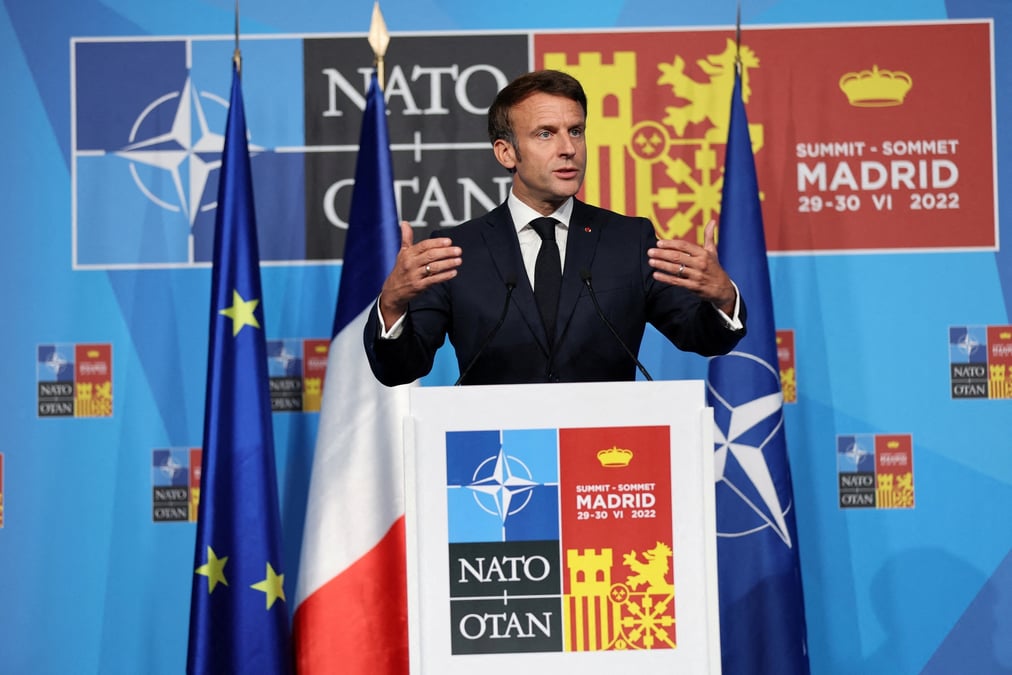 Otan: le nouveau concept strategique consacre la cooperation avec l'ue, selon macron