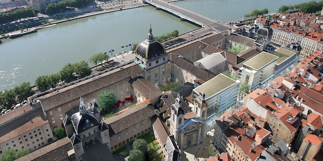 Vue aérienne Hôtel Dieu