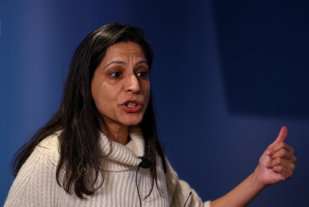 Photo de swati dhingra, membre du conseil des gouverneurs de la banque d'angleterre (boe)