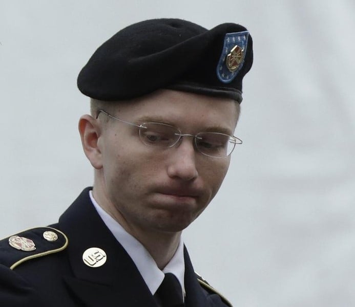Peine confirmée pour le soldat Manning