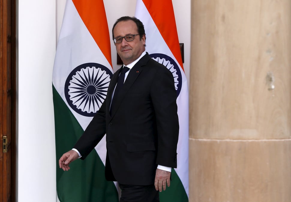 "aucune menace ne fera douter la france", assure francois hollande