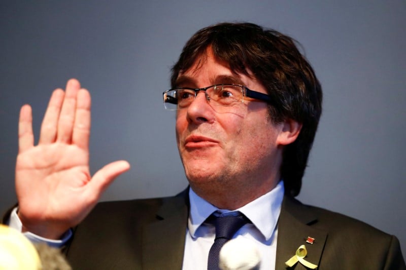 Madrid refuse l'extradition d'allemagne de puigdemont seulement pour malversation