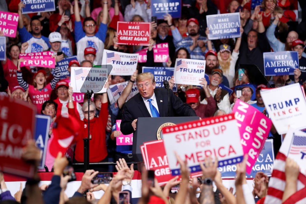 Trump en campagne-marathon a l'approche des "midterms"