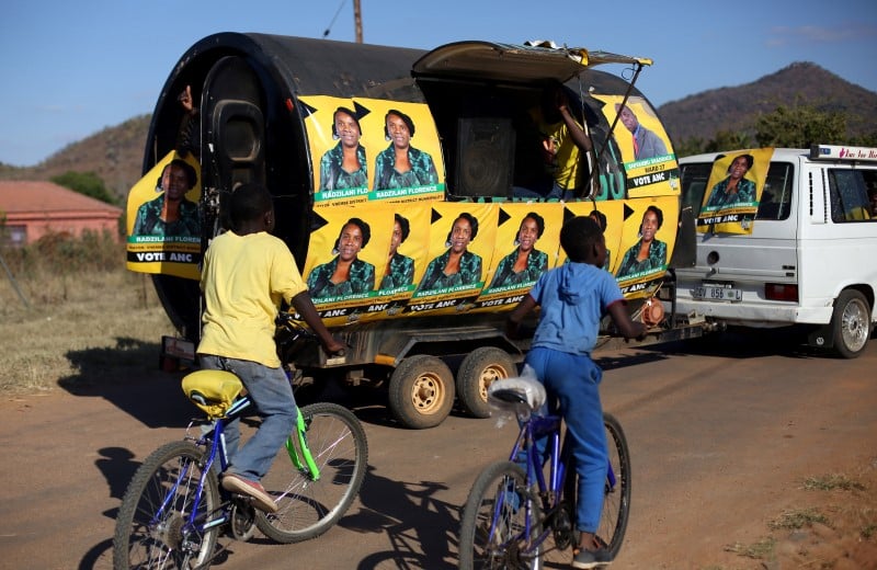 Test electoral pour le president zuma en afrique du sud