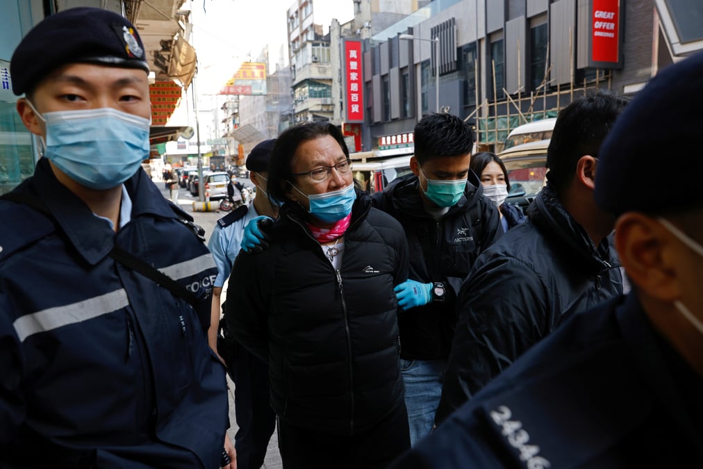Hong kong: onze arrestations en lien avec une tentative de fuite