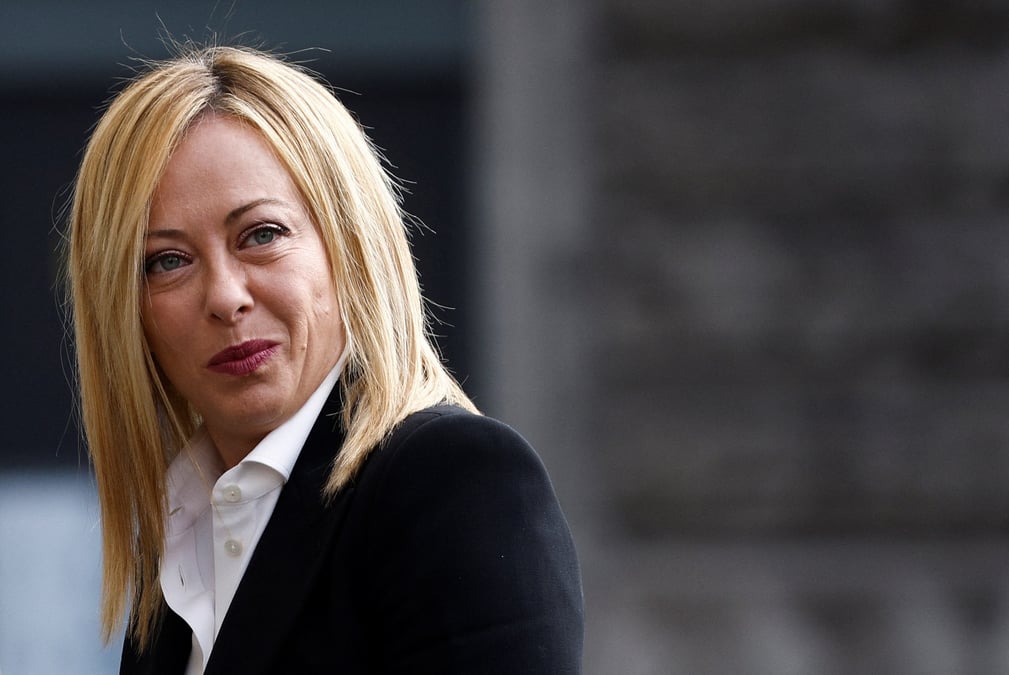 Photo de giorgia meloni, nouvelle premiere ministre de l'italie