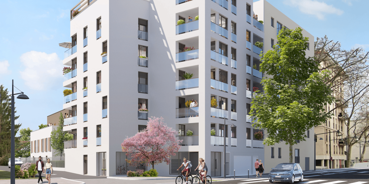 Dans ce futur immeuble qui sera situé à Villeurbanne, ce sont 14 logements sociaux qui pourront ainsi être créés avec l'usufruit locatif social, en plus des huit initialement prévus.