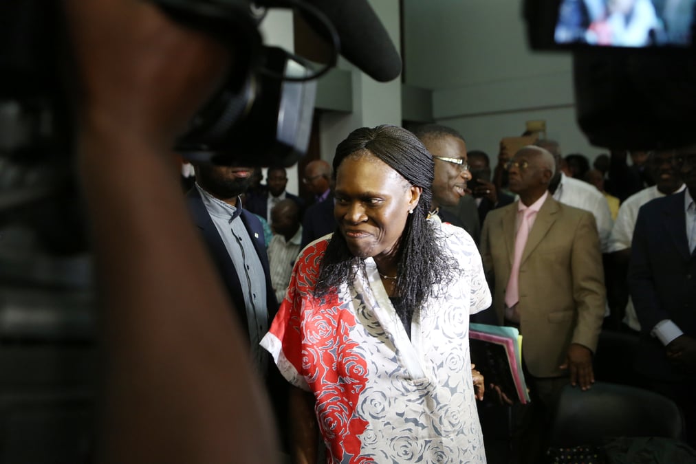 L'ex-premiere dame de cote d'ivoire devant la justice