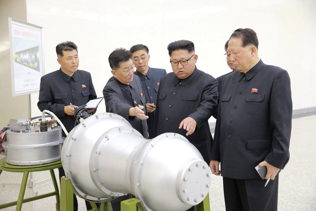 La coree du nord dit avoir teste une bombe h avec succes