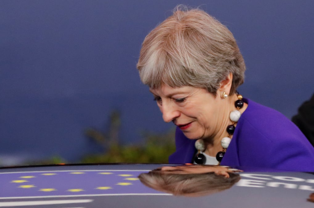 Theresa may en campagne pour rassurer sur l'apres-brexit