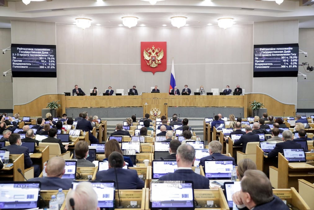 Ukraine: la douma demande a poutine de reconnaitre des regions separatistes du donbass