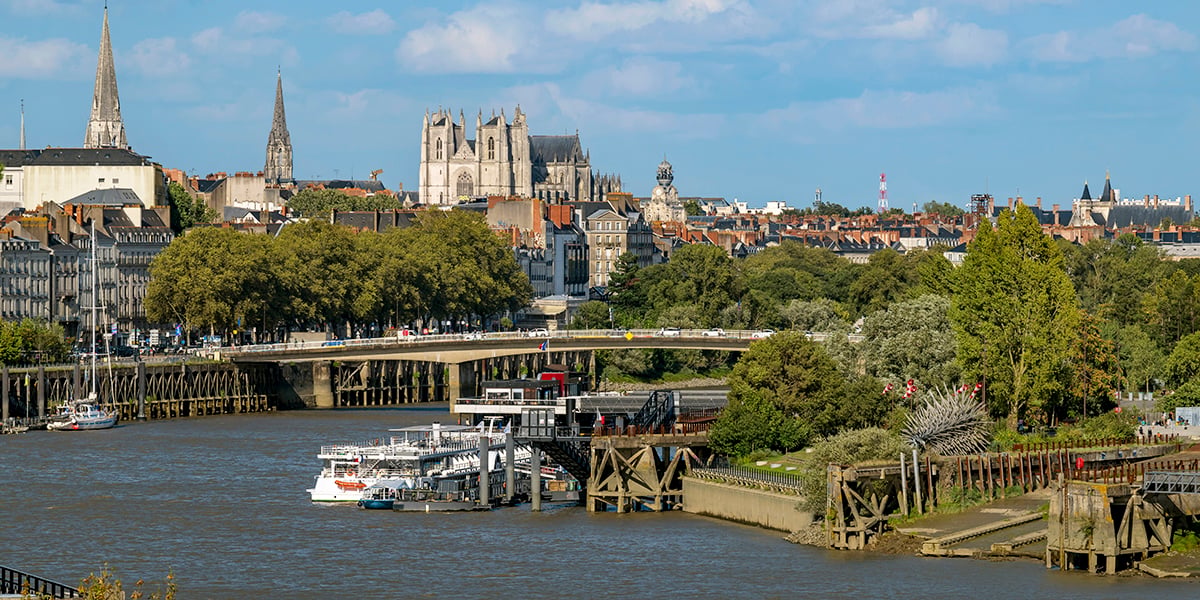 En plein cœur de la ville, les aménagements de l’île de Nantes sont un exemple d’urbanisme durable.