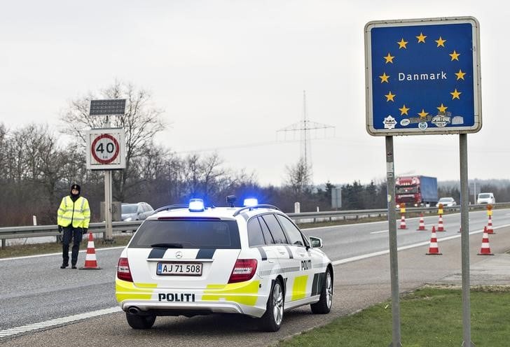 Les controles danois a la frontiere allemande maintenus jusqu'au 2 juin