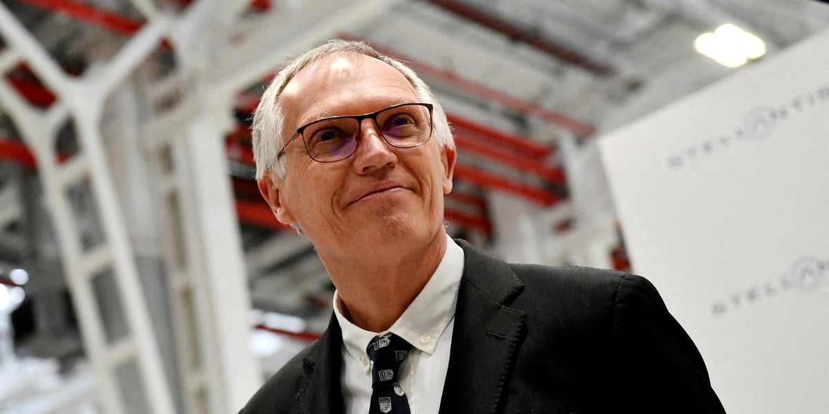 Carlos Tavares, actuel directeur général de Stellantis, a supervisé la création du quatrième groupe automobile mondial en janvier 2021, né de la fusion entre Peugeot-Citroën et Fiat-Chrysler (photo d'archive).