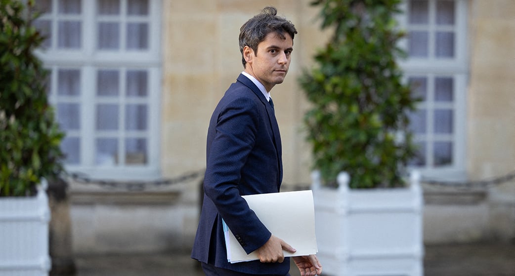 Gabriel Attal, président du groupe d’amitié France-Ukraine
à l’Assemblée nationale, il participera ce lundi à un
forum, où il croisera Volodymyr Zelensky.