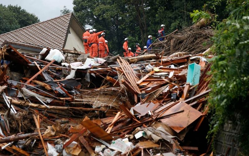 Le bilan des coulées de boue au Japon pourrait dépasser 80 morts