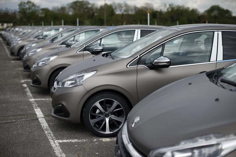Les valeurs du secteur automobile en hausse a la mi-seance