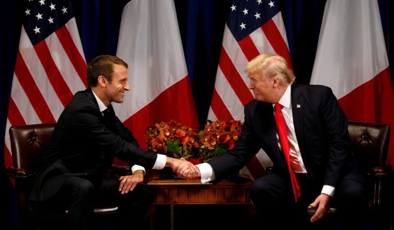 Macron recu fin avril a washington, selon un haut responsable de l'administration americaine