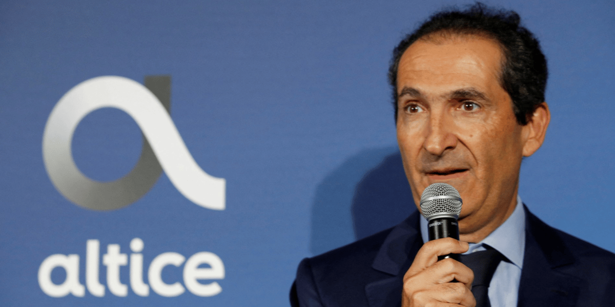 Patrick Drahi, le propriétaire d'Altice France, maison-mère de SFR.