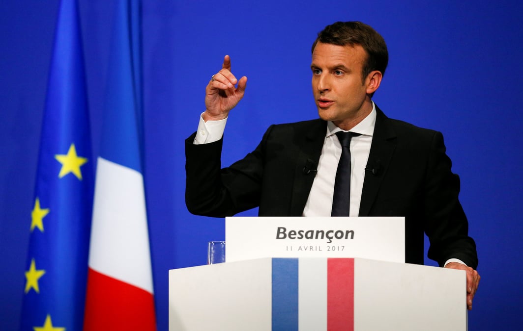 Macron annonce qu'il n'irait pas aux legislatives en cas de defaite