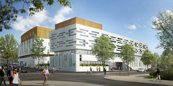 L'immeuble Diver'City, sur le quartier Eurêka à Montpellier, accueille le nouveau siège social de Digit RE Group.