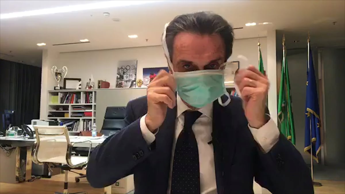 Coronavirus: le president de la lombardie se place en quarantaine