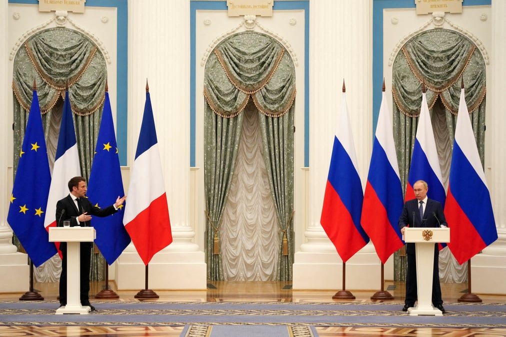 Ukraine : moscou dement tout engagement de poutine a macron sur une pause militaire