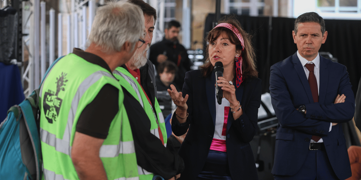 Lors d'un événement fin juin à Cordes-sur-Ciel, la présidente de la région Occitanie, Carole Delga, avait été interpellé par des opposants à l'A69. Elle était alors entourée de Christophe Ramond, le président du Tarn et autre défenseur du projet.