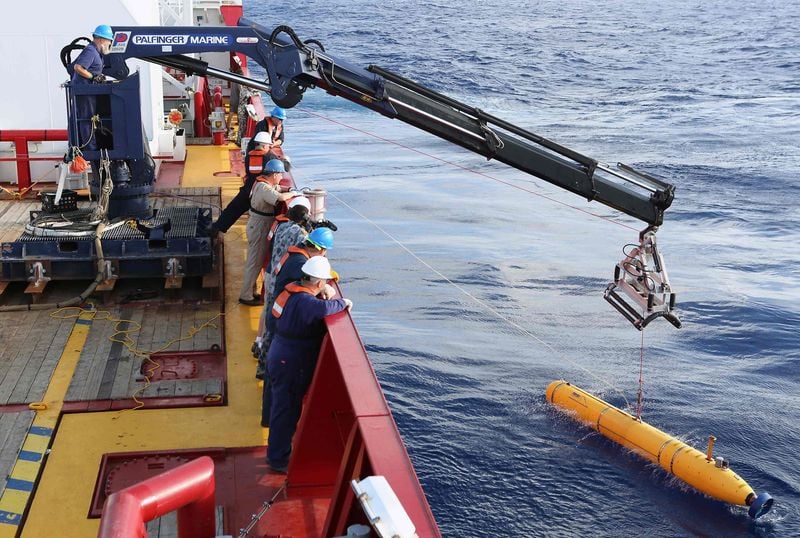 L'océan trop profond pour le robot qui recherche le Boeing