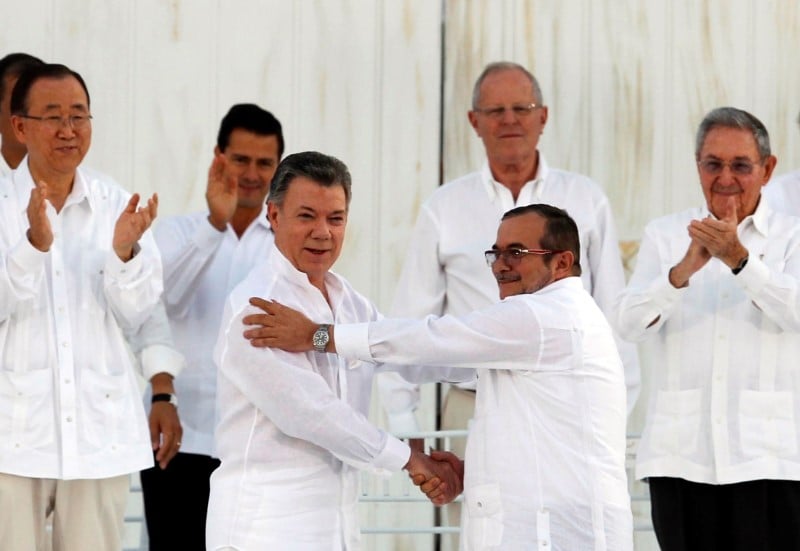 Paix en colombie avec les farc apres 52 ans