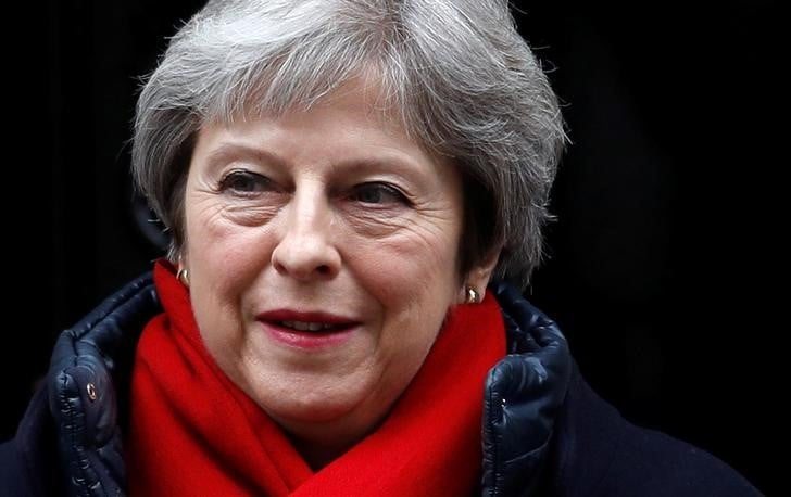 Theresa may veut un "partenariat economique ambitieux" avec l'ue