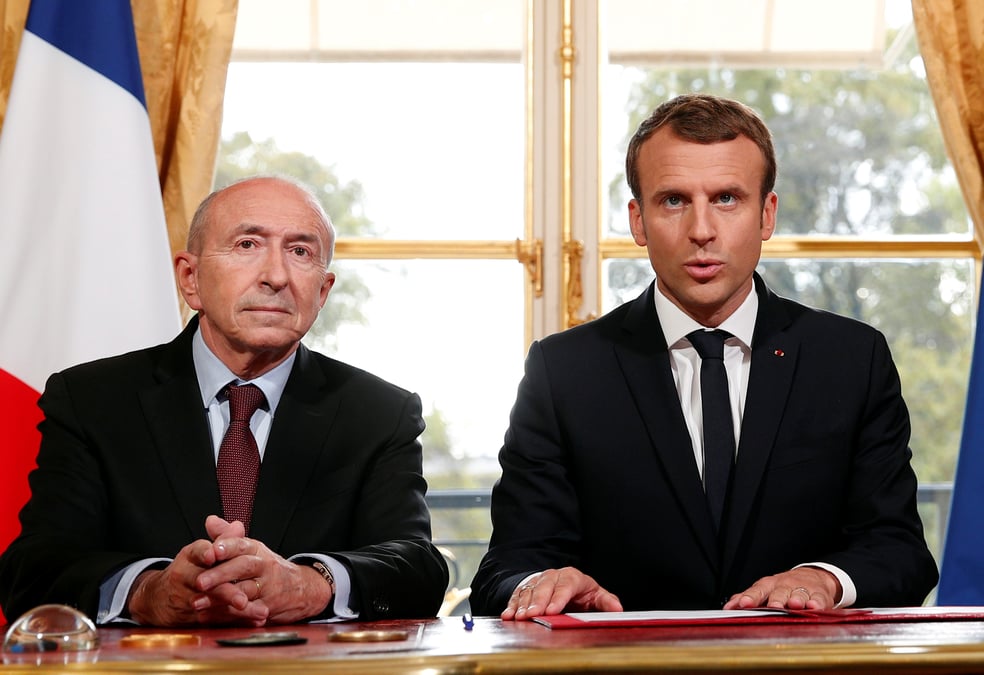 Collomb redemande a macron d'accepter sa demission