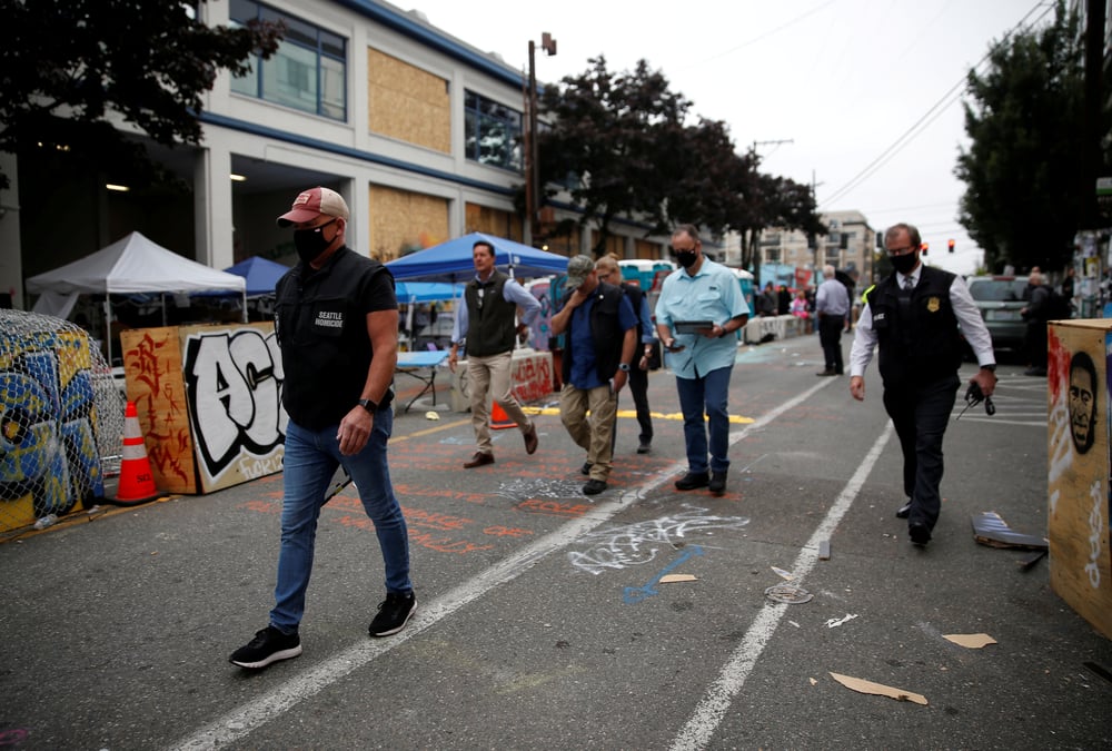 La police de seattle a repris le controle de la "zone autonome"