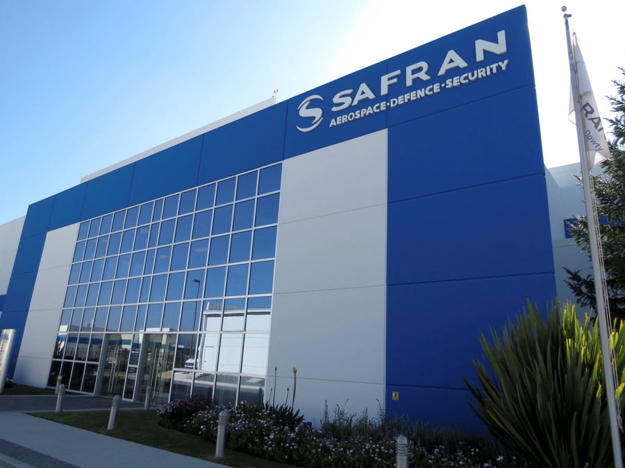 Photo d'archives: le logo de safran