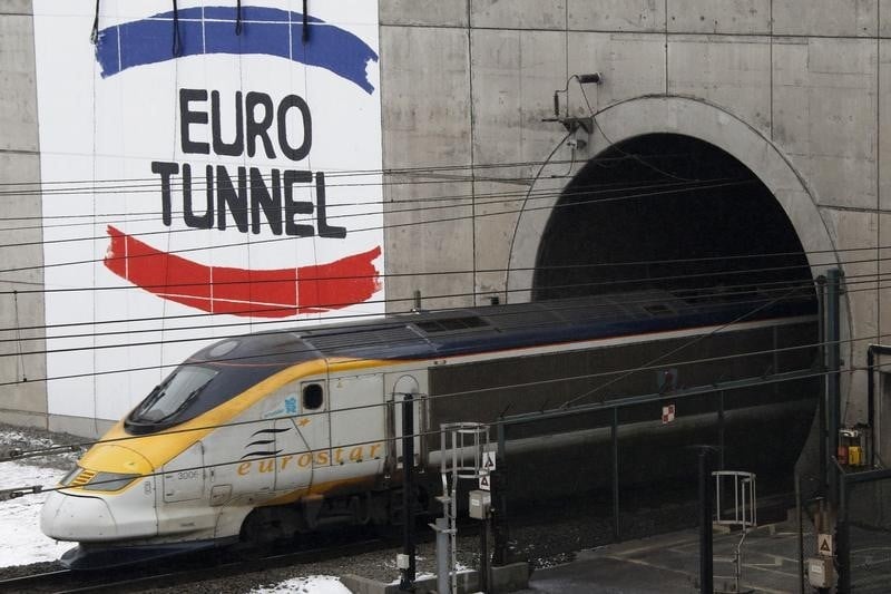 Eurotunnel fait état d'un trafic et de revenus en hausse